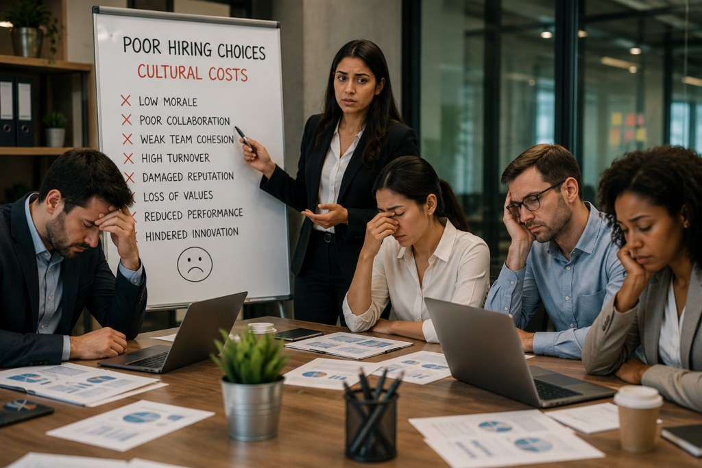 cultural cost of poor hiring choices