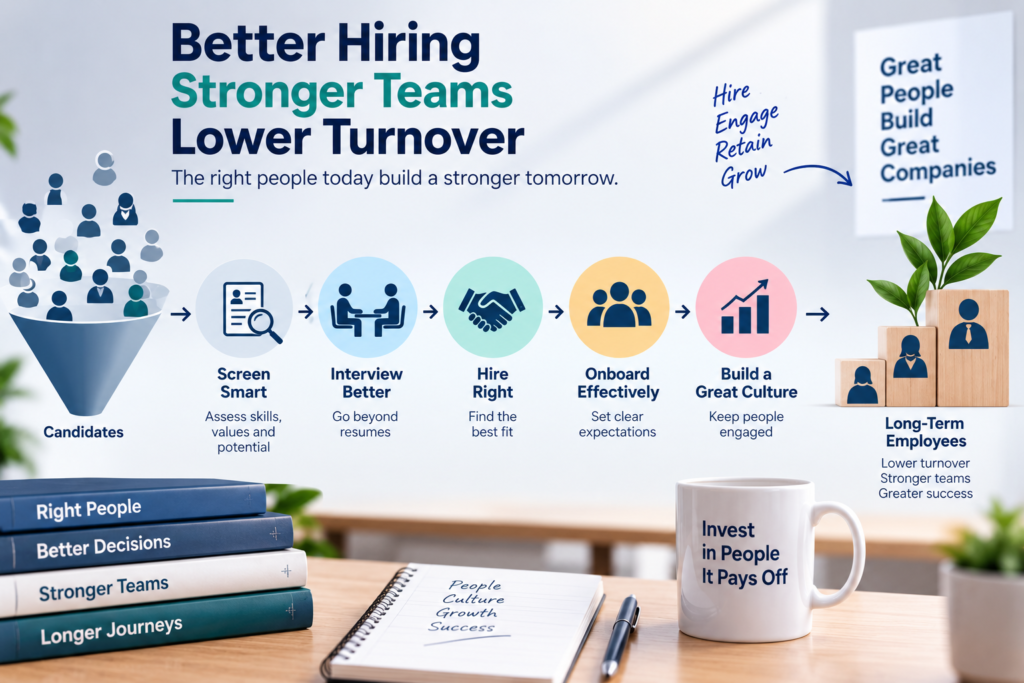 turnover through better hiring strategy